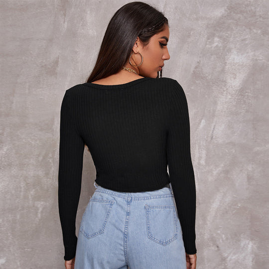 Long Sleeved Crop Top