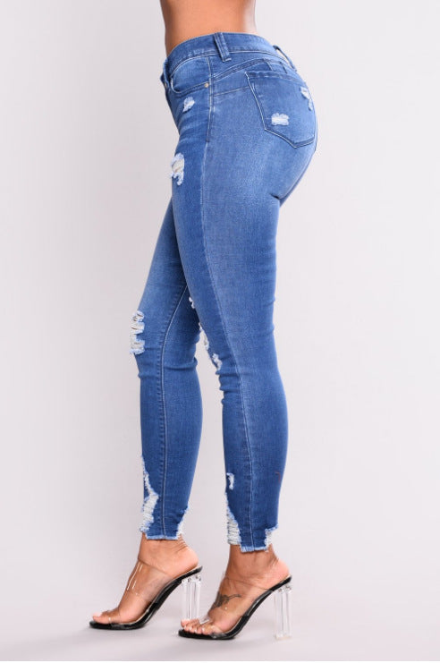 High waist slimfit jeans