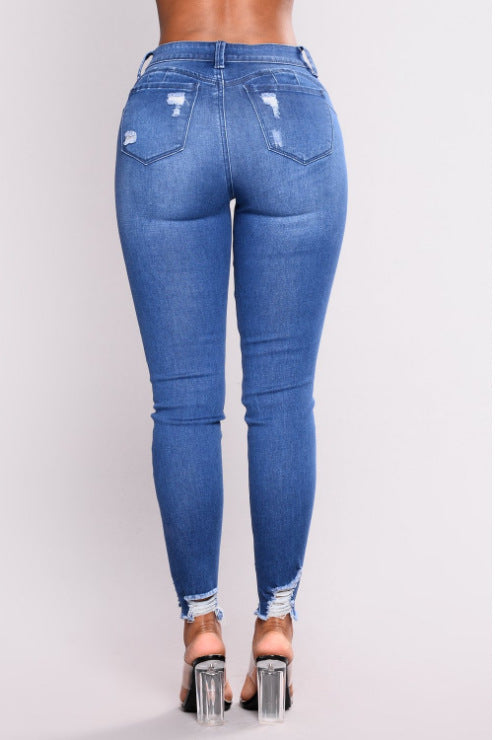 High waist slimfit jeans