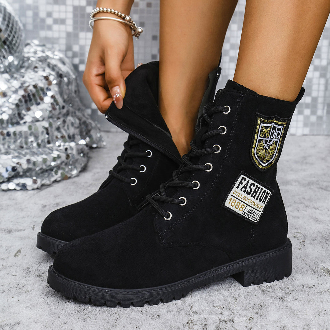 Lace-up Winter Boots