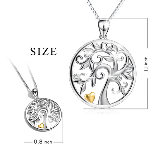 Silver Tree of Life Necklace