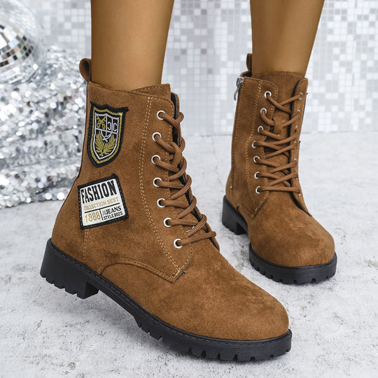 Lace-up Winter Boots