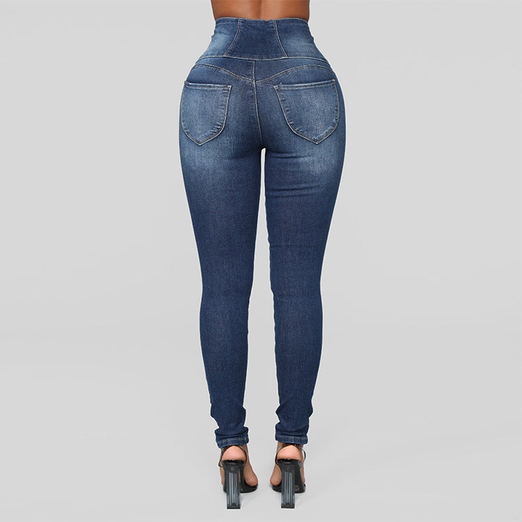 High Waist Slimfit Jeans