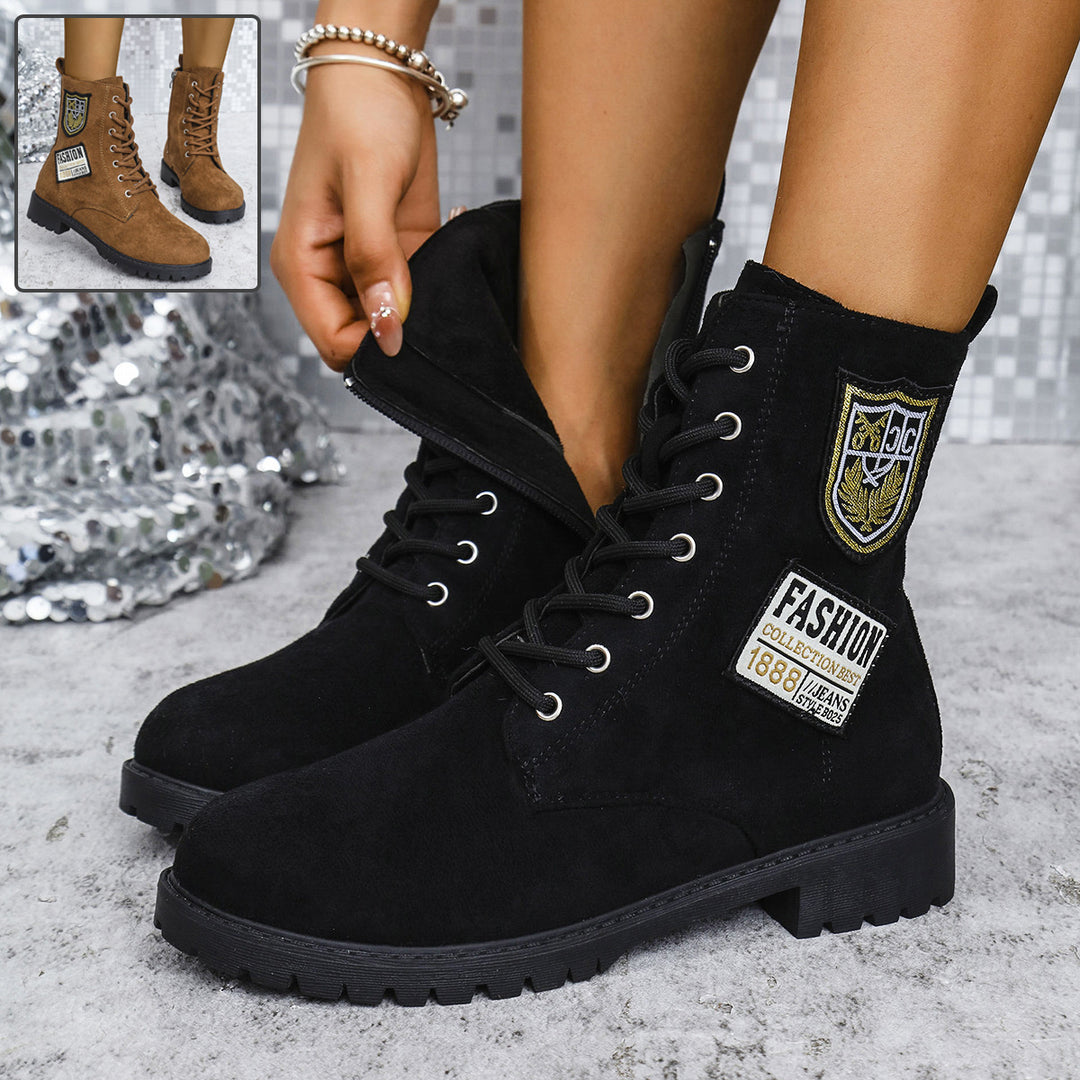 Lace-up Winter Boots