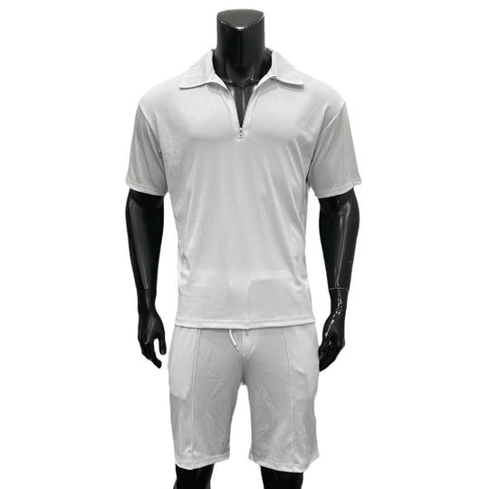 Polo Shirt and Shorts Set