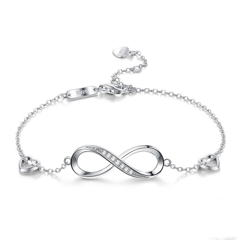 Silver Infinity Bracelet