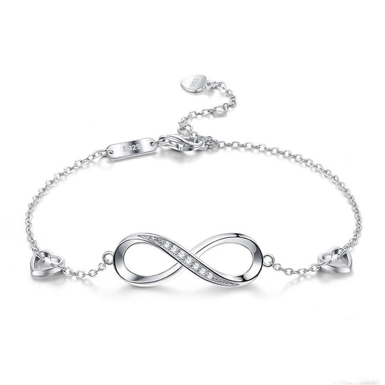 Silver Infinity Bracelet