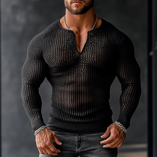 Mesh Slimfit Shirt