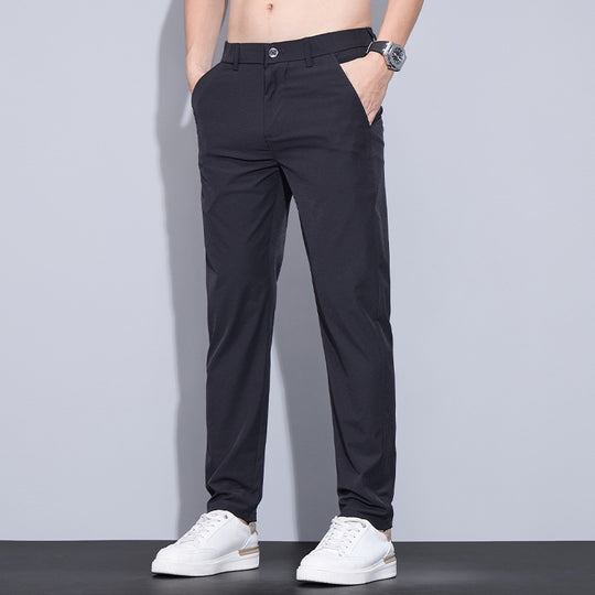 Ice Silk Slimfit Pants