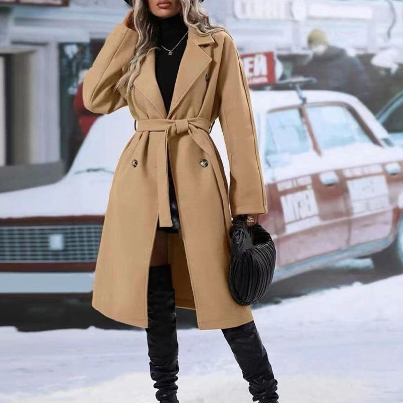 Trench Coat With Belt