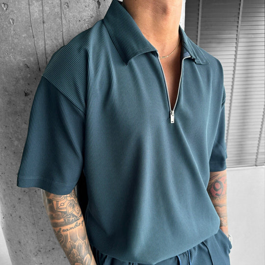 Polo Shirt and Shorts Set