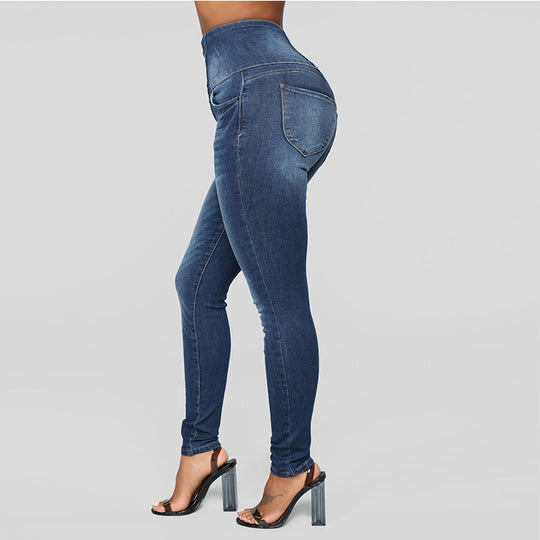 High Waist Slimfit Jeans