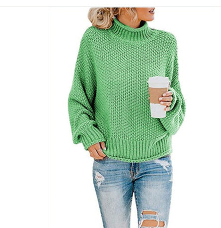 Cardigan Turtleneck Pullover