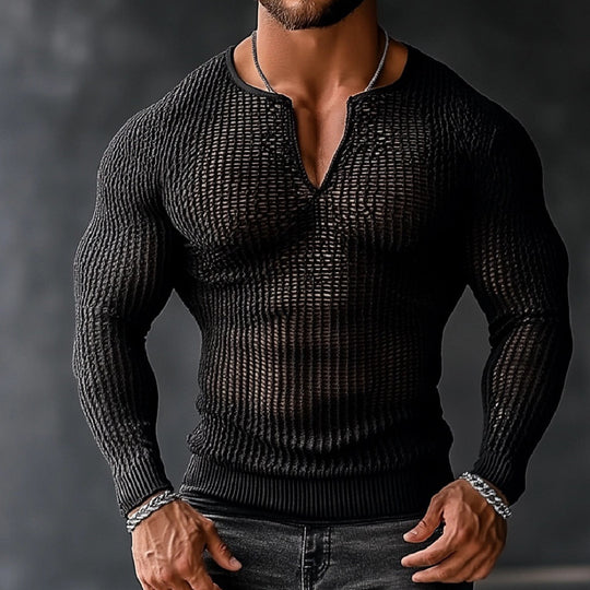 Mesh Slimfit Shirt